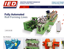 Tablet Screenshot of ied-inc.com